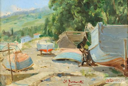 ŻURAWSKI Stanisław | ŁODZIE NA BRZEGU