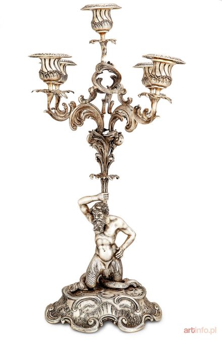 Kandelabr, Hanau (?), XIX/XX w.