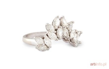 Pierścionek z diamentami, współczesny