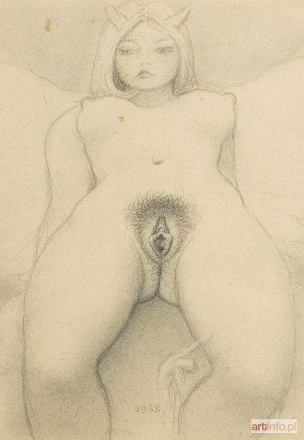 ŻECHOWSKI Stefan | Akt, 1968 r.