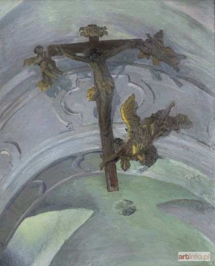RUSZCZYC Ferdynand | KRZYŻ POD SKLEPIENIEM KOŚCIOŁA W TYŃCU, 1908