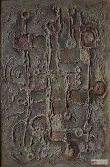 ŁAPIŃSKI Tadeusz | Kompozycja (1965)