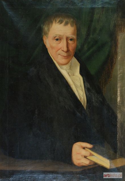 Malarz nieokreślony, XIX w. | Portret prawnika Wolfganga Adama Mercka