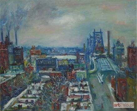 ZUCKER Jacques (Jakub Cukier) | Queensboro Bridge w Nowym Jorku (Fifty nine street bridge)