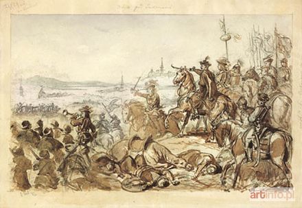 ELJASZ-RADZIKOWSKI Walery | BITWA POD PARKANAMI, 1883 r.