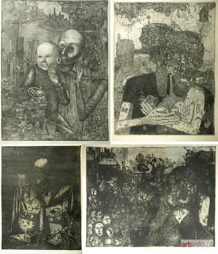 ŚWIESZEWSKI Maciej | Cztery kompozycje figuralne