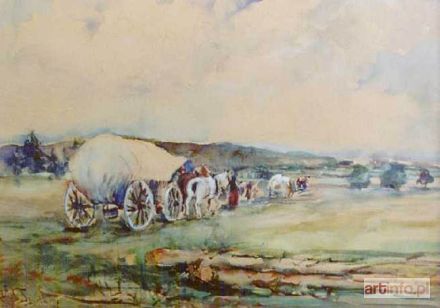 FAŁAT Julian | Pejzaż z Bystrej (1917)
