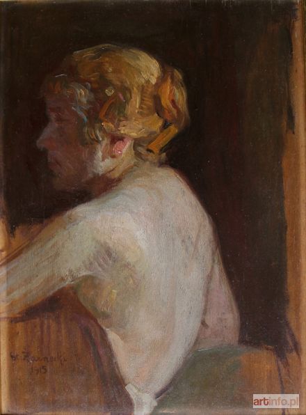 ŻARNECKI Stanisław | Portret żony (1915)