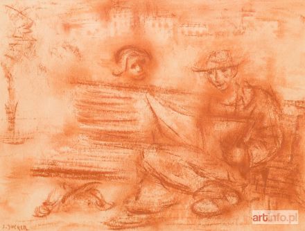 ZUCKER Jacques (Jakub Cukier) | Sitting couple
