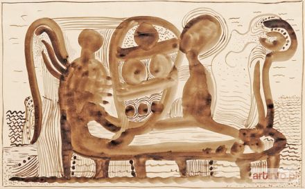 WŁODARSKI (Henryk Streng) Marek | KOBIETA WE WNĘTRZU, 1929