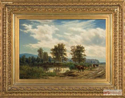 SCHONROCK Julius | PO DESZCZU, 1874