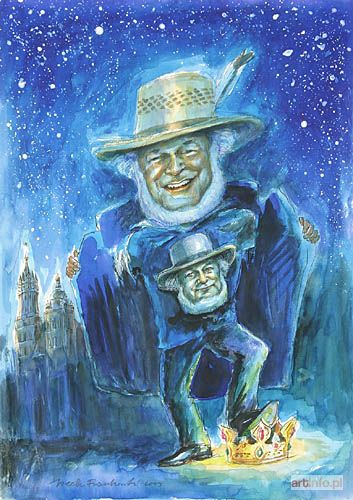 FRANKOWSKI Jacek | VIII portret Piotra Skrzyneckiego z cyklu Piotr, 2004 r.