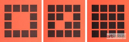 BLUM-KWIATKOWSKI Gerard Jürgen | Trzy prace z serii czerwonej, 1996 r.