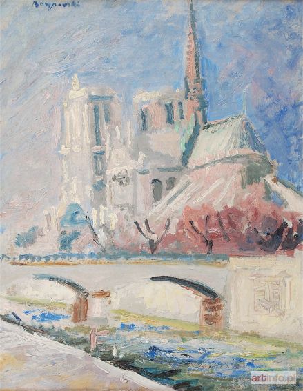 BORYSOWSKI Stanisław | Katedra Notre Dame w Paryżu, przed 1939