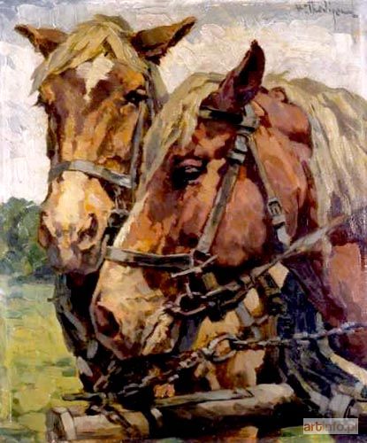 PREDIGER Herman | KONIE POCIĄGOWE, przed 1939