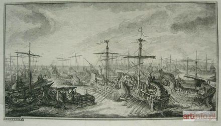 TARDIEU F. Pierre | Bitwa morska u przylądka Eknomos (1763)