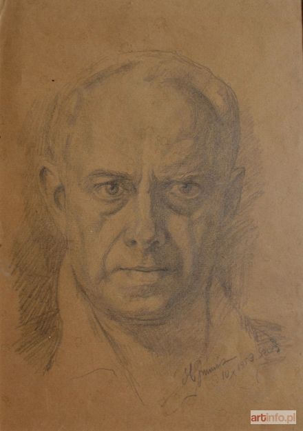 GRUŻEWSKI Jerzy | Portret (1953)