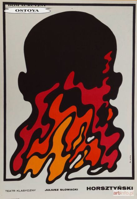 ŚWIERZY Waldemar | Plakat JULIUSZ SŁOWACKI, HORSZTYŃSKI, 1968