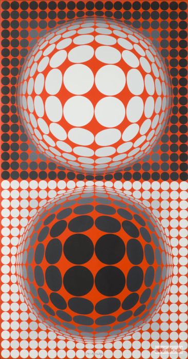 VASARELY Victor | Sûrk, 1980 r.