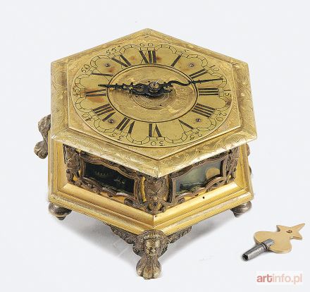 LOGHAN (vel LOGAN) Johann Christian | Zegar kaflowy, stołowy