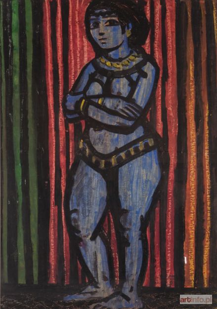 SZWACZ Bogusław | Stojąca odaliska, 1956 r.
