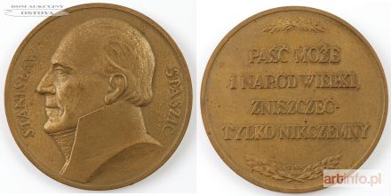 MEDAL, STANISŁAW STASZIC, Mennica Państwowa, 1926