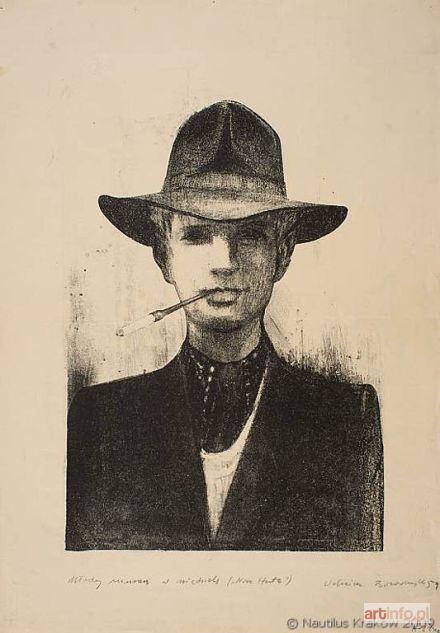 BOROWCZYK Walerian | Młody murarz w niedzielę (z cyklu Nowa Huta), 1954