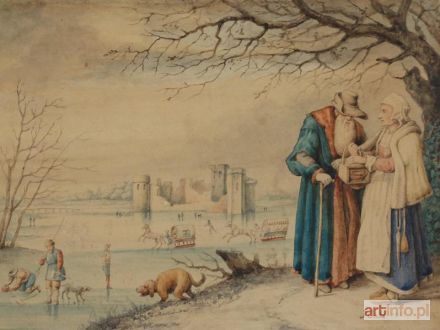 CATS Jacob | Scena rodzajowa - Zimowe zabawy, 1782