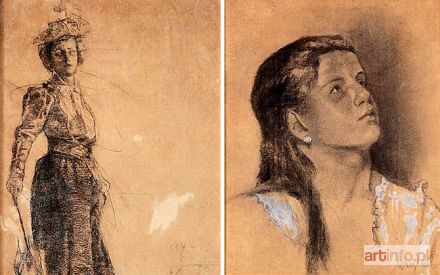 WOJTKIEWICZ Witold | Portret matki (przed 1900)