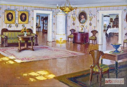 RYCHTER-JANOWSKA Bronisława | SALON W POLSKIM DWORKU