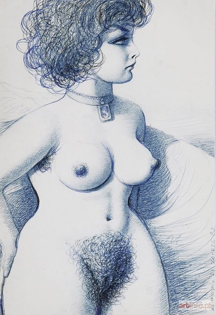 ŻECHOWSKI Stefan | Akt dziewczyny, 1971