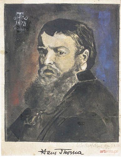 THOMA Hans | Autoportret, 1873