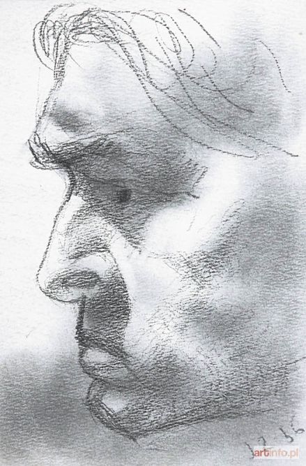 ŻECHOWSKI Stefan | Autoportret z profilu