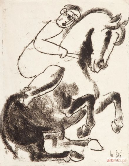 ŚLIWIŃSKI Leon | Jeździec, 1960 r.