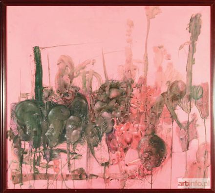 ŚWIESZEWSKI Maciej | Kompozycja abstrakcyjna w różu
