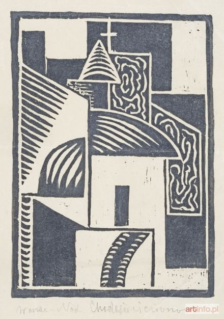 CHODASIEWICZ-GRABOWSKA Wanda (Nadia Leger) | KOMPOZYCJA ARCHITEKTONICZNA, 1923 /24