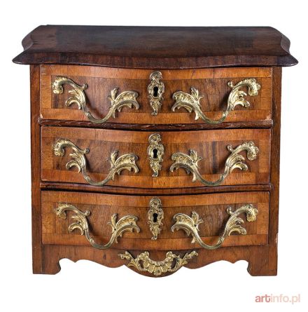 Komoda (miniatura), XIX w.