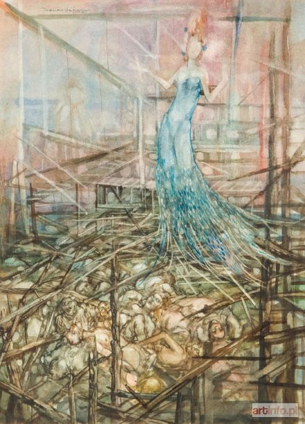 HÄFNER Thomas | Scena metaforyczna, 1965 r.