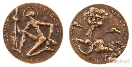 PLIN Roger | MEDAL, ŚWIĘTY FIAKRIUSZ, 1970