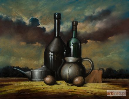 MICHALIK Borys | Martwa natura z butelkami, 2006 r.