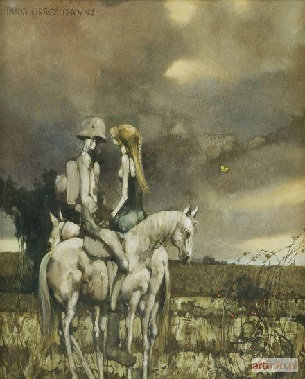 DUDA-GRACZ Jerzy | OBRAZ 1740. PAMIĄTKA Z ŁAGOWA 2, 1994
