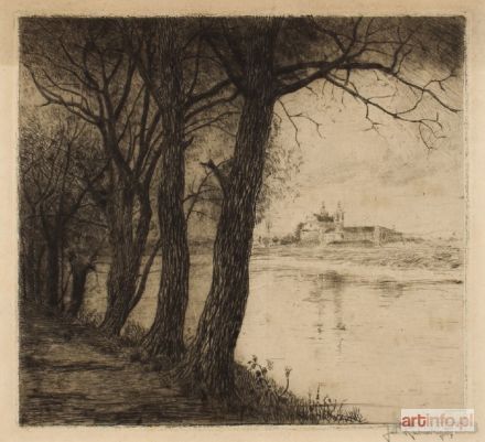 RUBCZAK Jan (Dubczak) | Widok na Skałkę, 1907