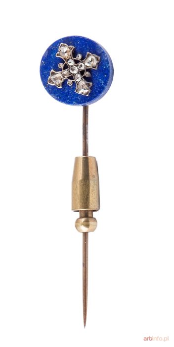 Szpilka z lapis lazuli, kon. XIX w.
