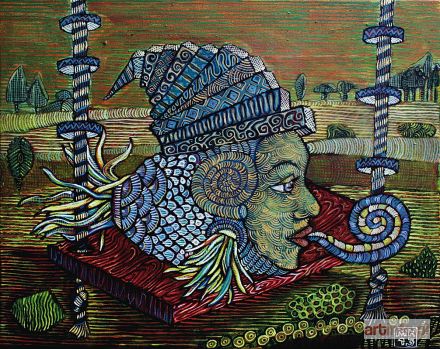HANYSZ-STEFAŃSKA Magdalena | Dama na huśtawce, 2013