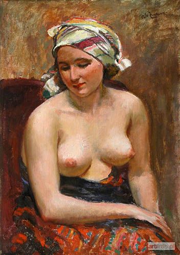 ŻURAWSKI Stanisław | PÓŁAKT KOBIETY W TURBANIE