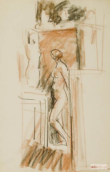 WEISS Wojciech | MODELKA W PRACOWI, 1920-1935
