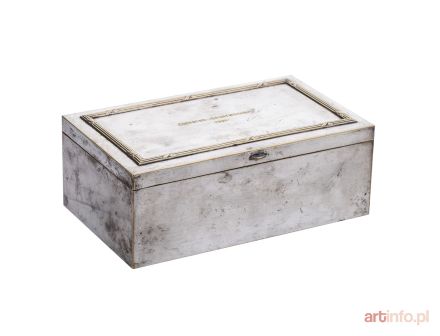 Kaseta na nagrodę z Sopockiego Tygodnia Sportu (Zoppoter Sportswoche), 1921 r.