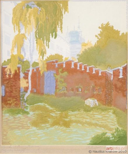 BIELECKI Władysław | Wawel od strony południowej, 1927