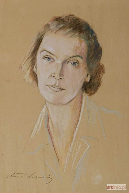 WAŚKOWSKI Antoni | PORTRET KOBIECY