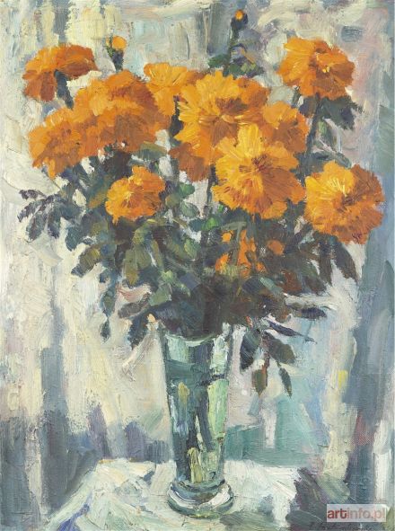 PRZEBINDOWSKI Zdzisław | Kwiaty w wazonie